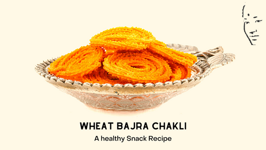 Wheat bajra chakli Recipe