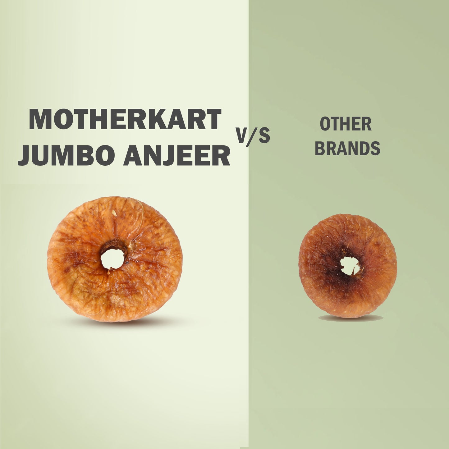 Motherkart Jumbo Anjeer (Dried Figs), 200 GM. Large and soft