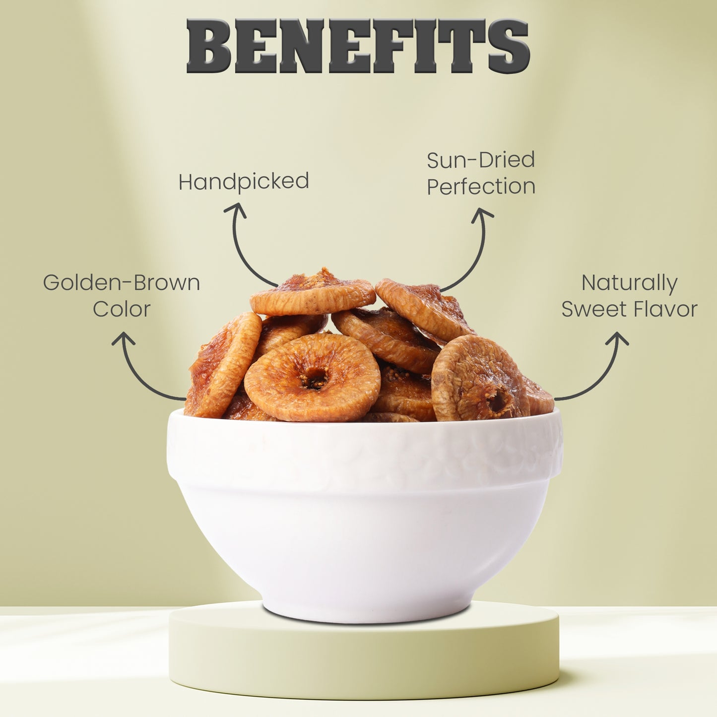 Motherkart Jumbo Anjeer (Dried Figs), 200 GM. Large and soft