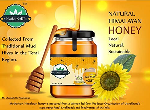 Motherkart Pure Natural Hive Honey 400 gm (100% Raw)