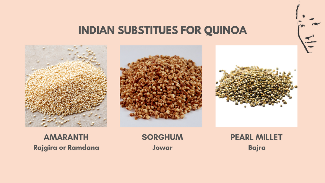 Top 3 Indian substitutes for Quinoa